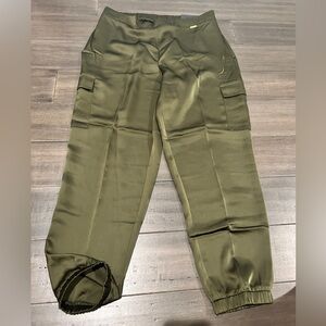 Nine West Olive Green Cargo Pants